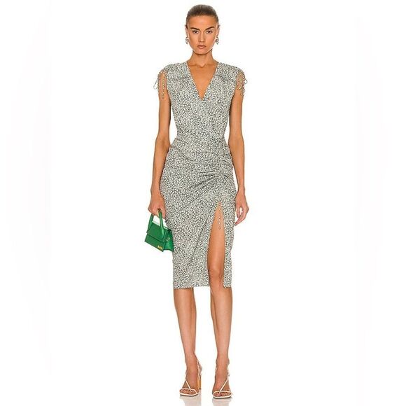 Veronica Beard Teagan Ruched Teagan Dress 2 NWT - Picture 1 of 7